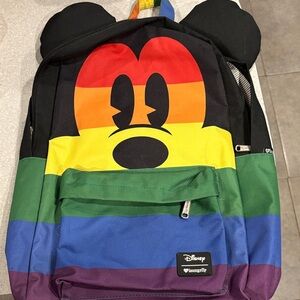 Loungefly Disney Rainbow Mickey Backpack